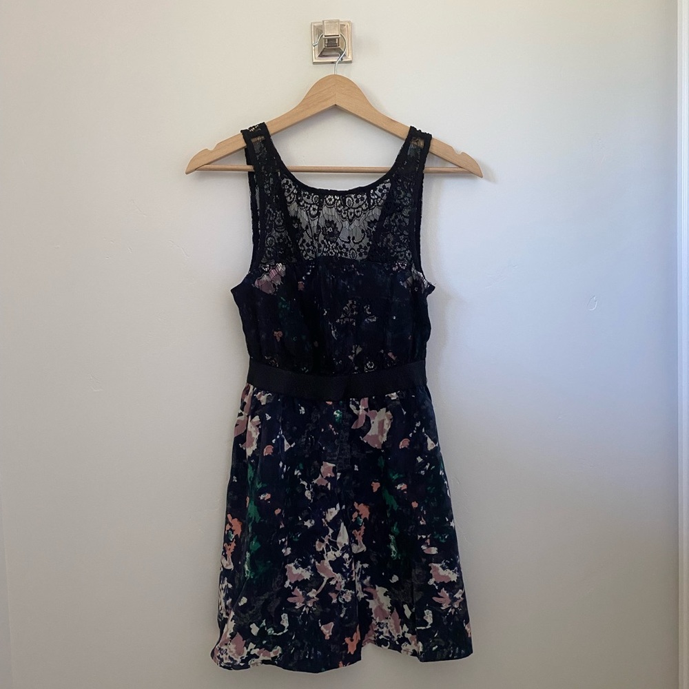 Urban Outfitters Kimchi Blue Mini Dress - Deep V Back - Lace Detail - XS - NWT